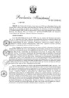 Vista preliminar de documento RM 097- Autorizar el viaje, en comisión de servicios, de los señores Rodrigo Ruiz Rubio, Coordinador de Participación Comunitaria del Qhapaq Ñan; Ricardo Andrés Chirinos Portocarrero a Colombia