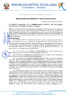 Vista preliminar de documento RESOLUCION DE GERENCIA N° 095-2015-MDC-PC-RA.pdf