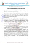 Vista preliminar de documento RESOLUCION DE GERENCIA N° 093-2015-MDC-PC-RA.pdf