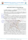 Vista preliminar de documento RESOLUCION DE GERENCIA N° 089-2015-MDC-FC-RA.pdf