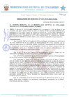 Vista preliminar de documento RESOLUCION DE GERENCIA N° 085-2015-MDC-PC-RA.pdf