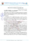 Vista preliminar de documento RESOLUCION DE GERENCIA N° 075-2015-MDC-PC-RA.pdf