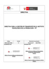 Vista preliminar de documento DIRECTIVA DE TRANSPORTES.pdf
