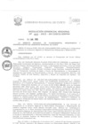 Vista preliminar de documento Resolución Gerencial de Planeamiento