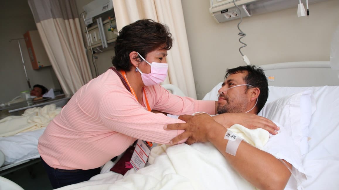 Hospital de Emergencias Villa El Salvador reinicia las visitas presenciales a pacientes hospitalizados