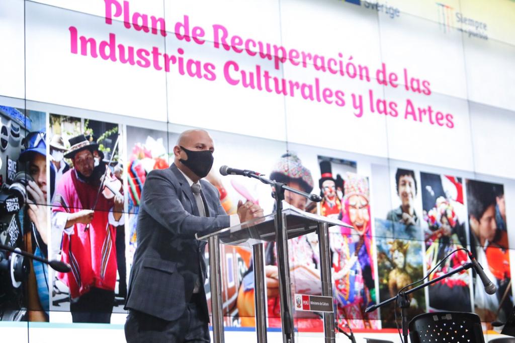 Ministro de Cultura presentó Plan de Recuperación en favor de las Industrias Culturales y las Artes del país