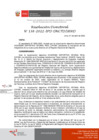 Vista preliminar de documento Resolución Directoral 138-2022-IPD-DNCTD/SRND Academia Deportiva Vecinal Real Cayma: Inscripción Junta Directiva - RENADE.