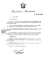 Vista preliminar de documento RM 107- Aceptar la renuncia formulada por la señora Mary Ann Zavala Polo al cargo de Secretaria General, Designar a la señora Patricia Aída Dávila Tasaico como S.G. del Ministerio de Cultura