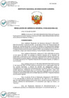 Vista preliminar de documento Resolución de Gerencia General N° 0026-2022-INIA-GG