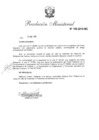 Vista preliminar de documento RM 109- Designar a la señora Jacqueline Giuliana Mori Chávez en el cargo de Jefa de Gabinete de Asesores del Ministerio de Cultura.