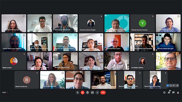 Reunión de investigadores del sector ambiente