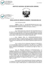 Vista preliminar de documento Resolución de Gerencia General N° 0028-2022-INIA-GG