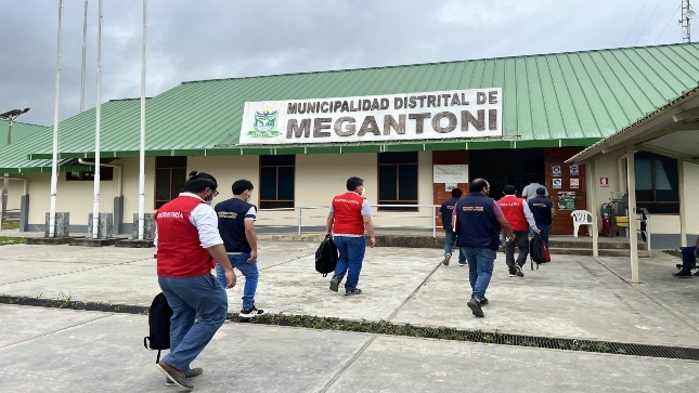 Contraloría supervisa obras en Municipalidad Distrital de Megantoni