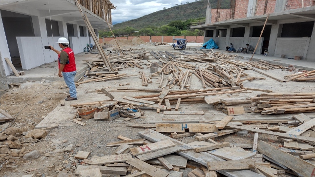 Contraloría advierte retraso en obra de mejoramiento de institución educativa de Salitral