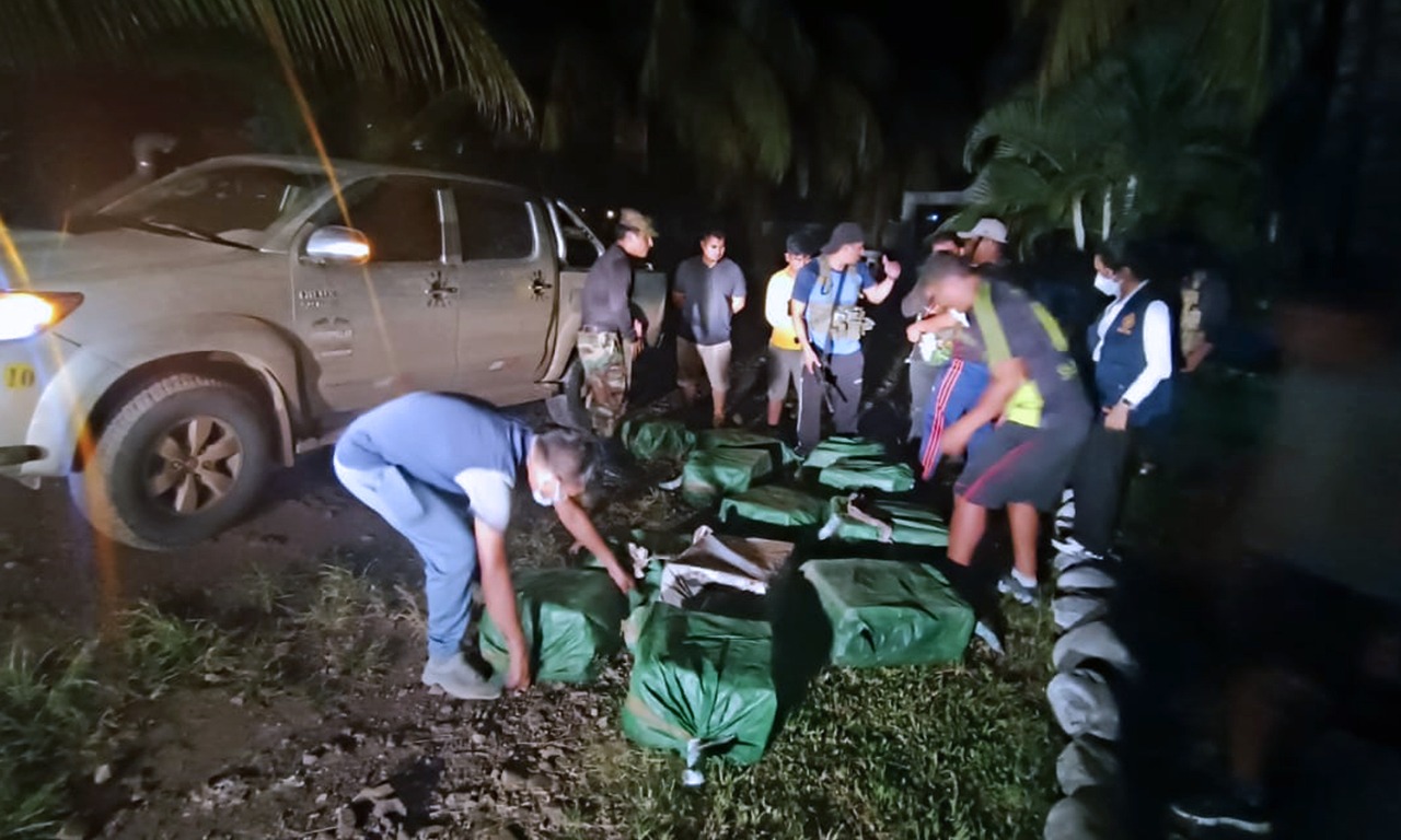 Vraem: Policía Nacional decomisó más de 400 kilos de droga en menos de 24 horas