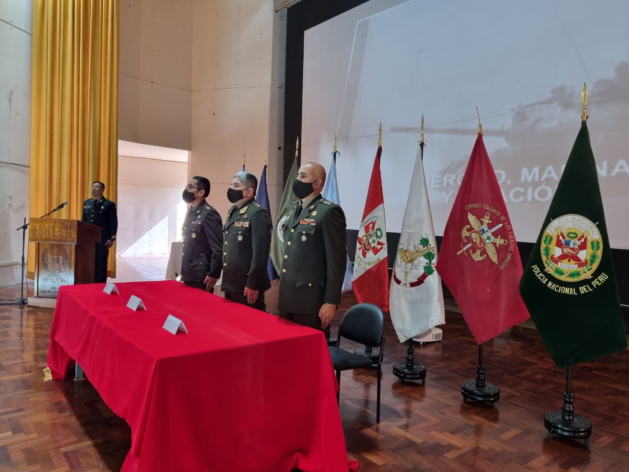 Personal de las Fuerzas Armadas es capacitado en el Centro de Entrenamiento y Capacitación para Operaciones de Paz (CECOPAZ)