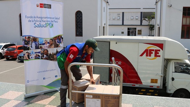 Centros de salud policial reciben medicinas y material biomédico por S/ 1 millón.