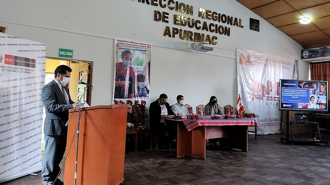 Apurímac: Ministerio de Cultura capacitó a funcionarios y servidores para mejorar prestación de servicios a hablantes de lenguas indígenas