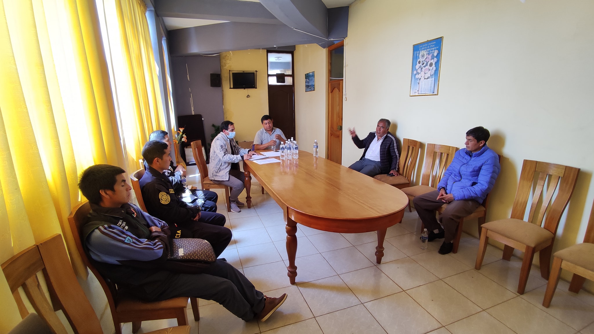 Reunión realizada en la MDCH.