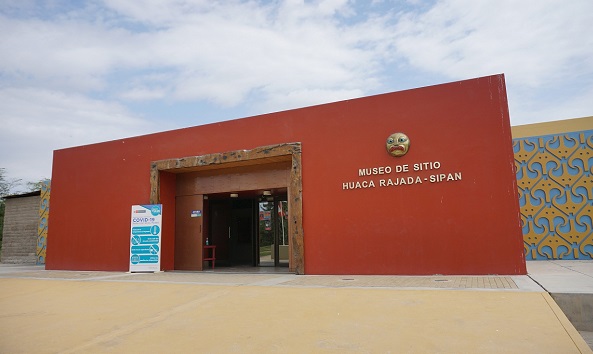 Museo de Sitio Huaca Rajada Sipán.