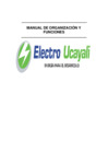 Vista preliminar de documento Manual de Organización y Funciones (MOF)