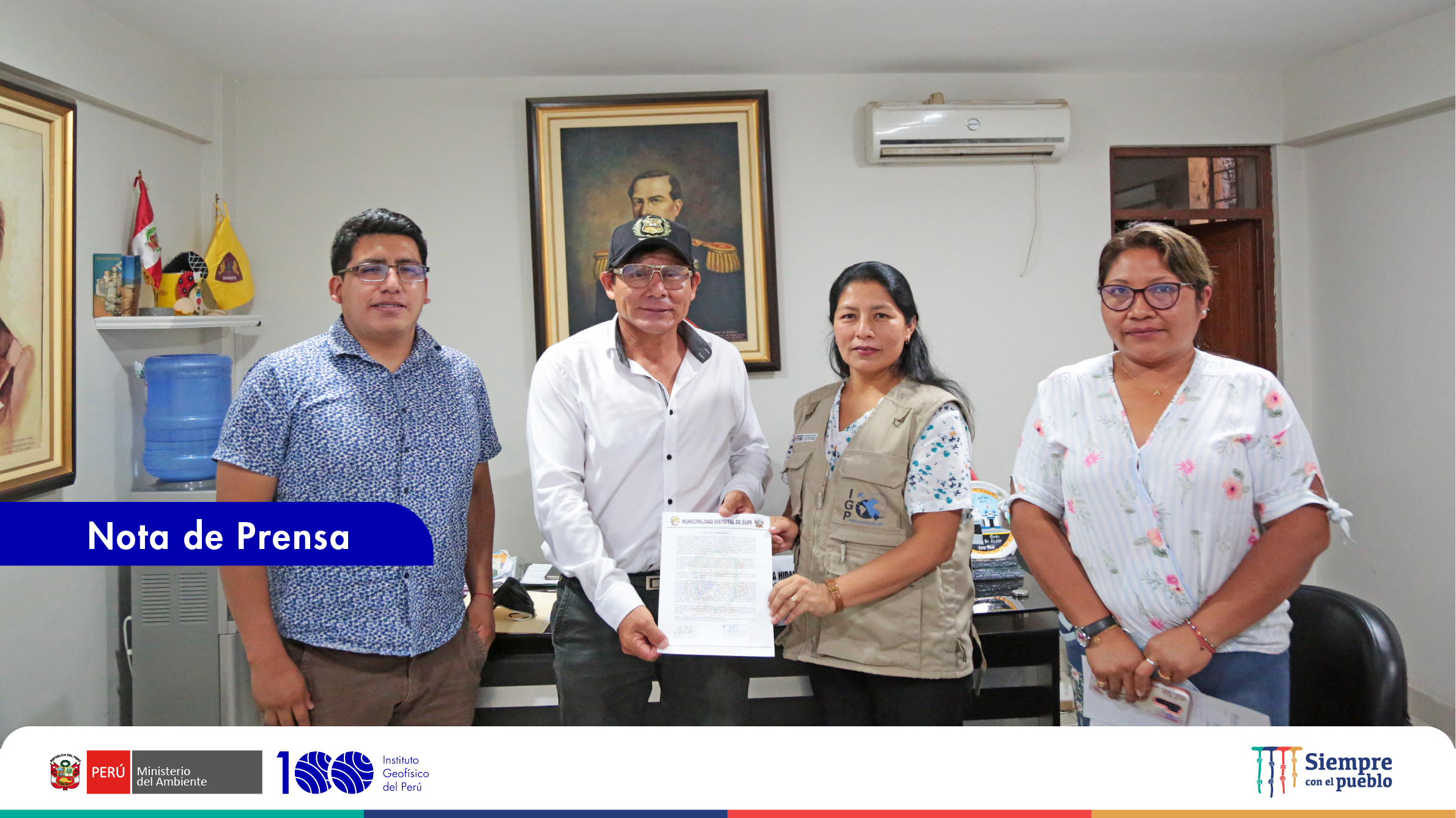 IGP iniciará estudios de zonificación geofísica y geotécnica en el distrito de Supe