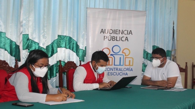 Contraloría convoca a ciudadanos para participar de audiencia pública virtual en Zarumilla