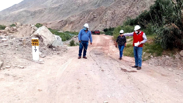 CGR alerta deficiencias en el estado actual de conservación de caminos vecinales en Ilo y El Algarrobal