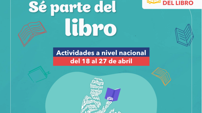 Ministerio de Cultura conmemora el Día Internacional del Libro con diversas actividades 