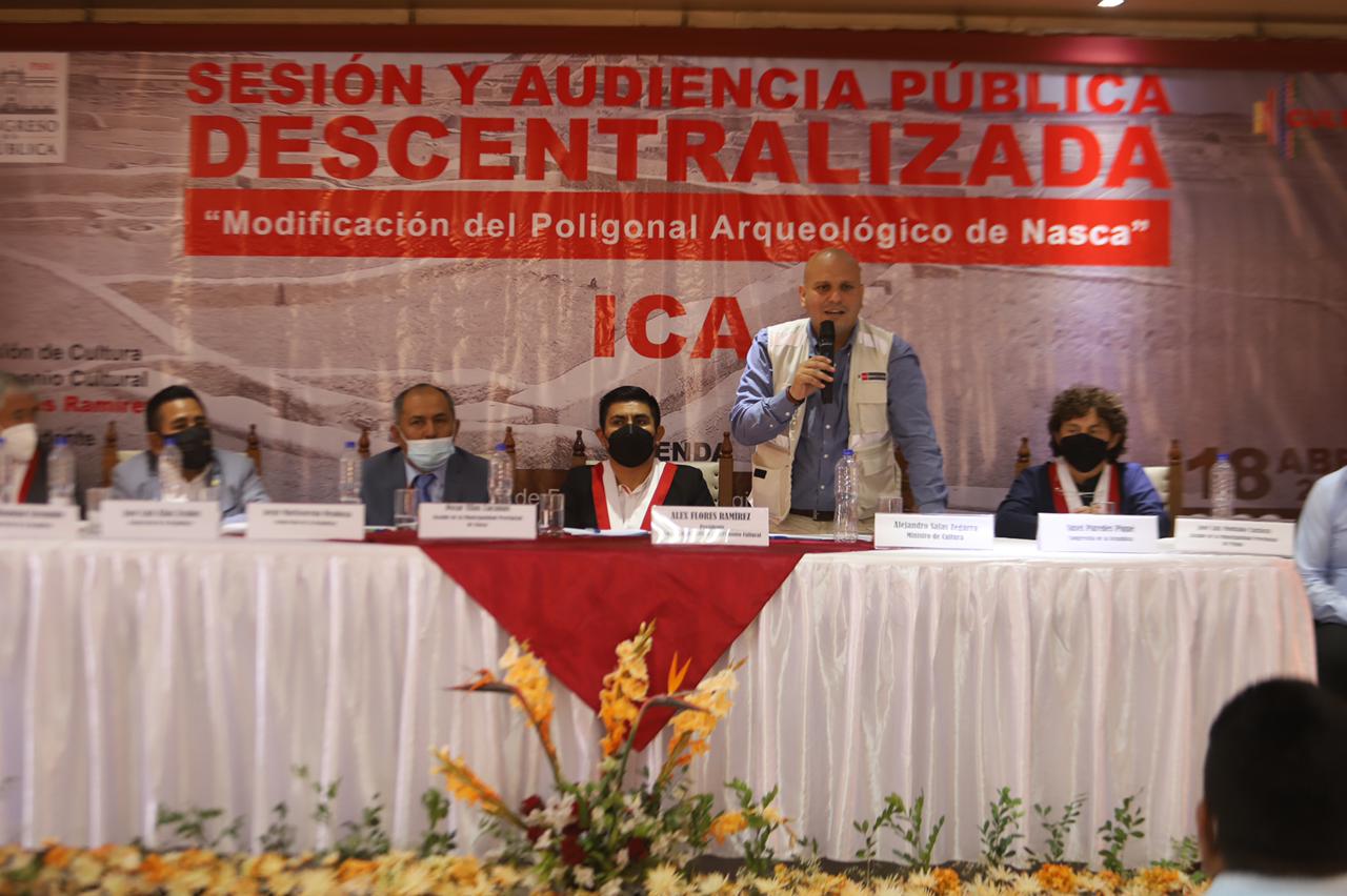Ministro de Cultura: Hoy nos toca cuidar Nasca y darle el valor que le corresponde”