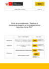 Vista preliminar de documento Ficha de procedimiento PM01.01.02.03.01 - Realizar la fiscalización posterior a los procedimientos seguidos ante el RNP