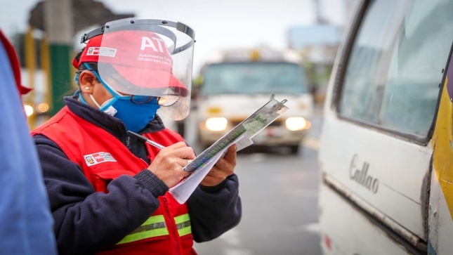 ATU no aplicó sanciones por 1.1 millones de soles a infractores de transporte por falencias en fiscalización