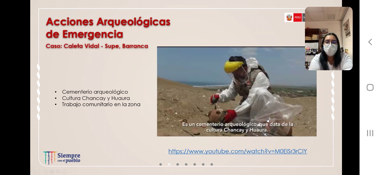 Ministerio de Cultura brindó charla virtual a instituciones educativas de Barranca sobre la defensa del patrimonio cultural mueble