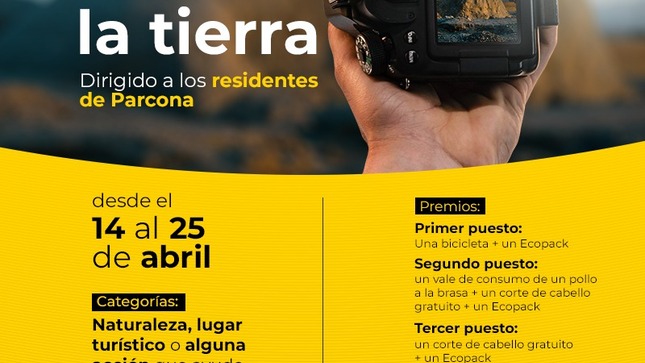 concurso de fotografía por el día de la tierra organizado por la Municipalidad Distrital de Parcona