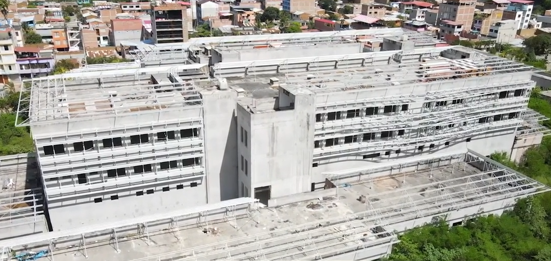 Reinicio de la obra del hospital de Quillabamba