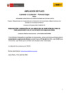 Vista preliminar de documento Nueva ampliación de plazo - LPI 02-2022-OSCE/PBID 