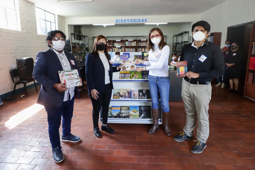 Ministerio de Cultura entrega libros y mobiliario a la Municipalidad de Villa María del Triunfo