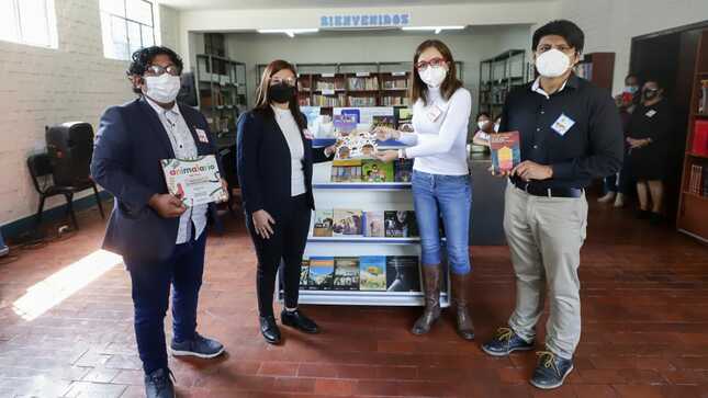Ministerio de Cultura entrega libros y mobiliario a la Municipalidad de Villa María del Triunfo