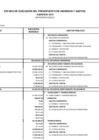 Vista preliminar de documento Estado de Ejecución Presupuestal al mes de Diciembre 2012