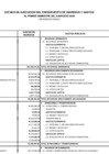 Vista preliminar de documento Estado de Ejecución Presupuestal al mes de Junio 2009 - Junio