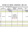 Vista preliminar de documento Estado de Obras Liquidadas 2014 (Sede Central - GRP)