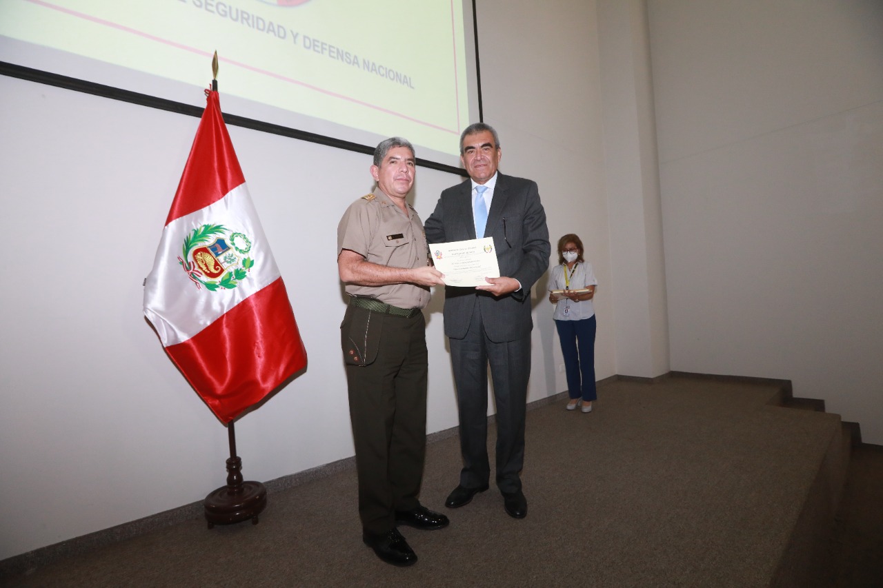 seminario de Seguridad y Defensa Nacional organizado por el Ministerio de Defensa