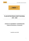 Vista preliminar de documento Anexo - Ampliación del horizonte temporal del Plan Estratégico Institucional (PEI) del OSCE al período 2019-2025