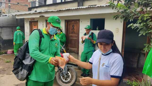 Un compartir de reconocimiento al trabajo en residuos sólidos