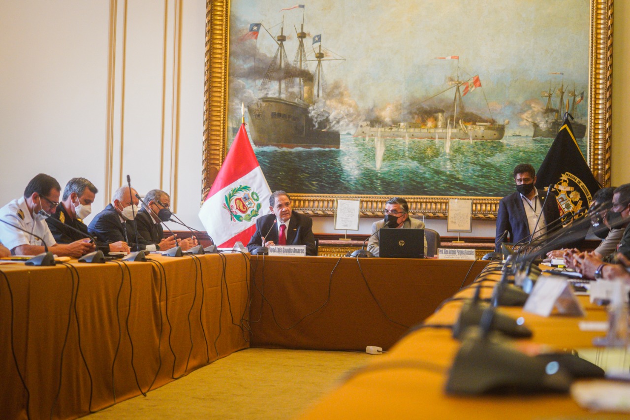Ministro en el Congreso