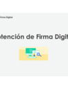 Vista preliminar de documento Obtención de Firma Digital	