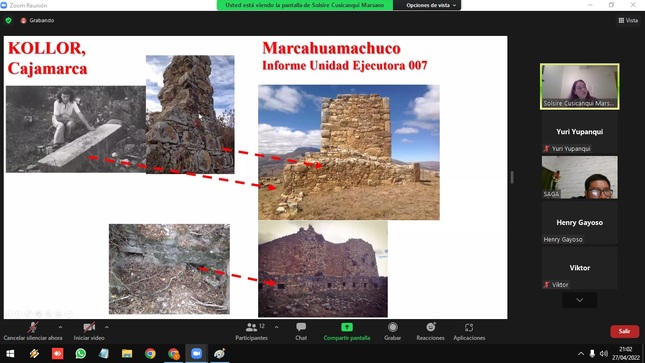 Ministerio de Cultura: Realizan jornada académica entre los proyectos arqueológicos de Marcahuamachuco y Santa Apolonia