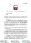 Vista preliminar de documento Resolución Directoral N° 0121-2022-INIA-OA