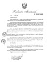 Vista preliminar de documento RM 129 - Designar al Sr. José Antonio Bellido Suárez como Director de OGA