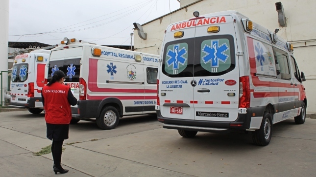 CGR evidenció que tres de cuatro ambulancias del Hospital Regional Docente están inoperativas